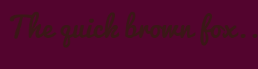Image with Font Color 3A1717 and Background Color 53042E